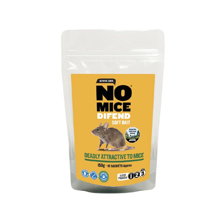 Kiwicare NO Mice Difend Soft Bait 150g, , hi-res