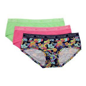 Tradie Women's Boyleg Briefs 3 Pack
