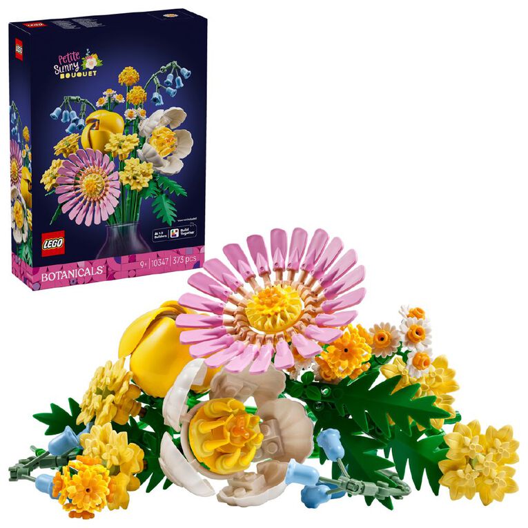 LEGO Botanicals Petite Sunny Bouquet 10347, , hi-res