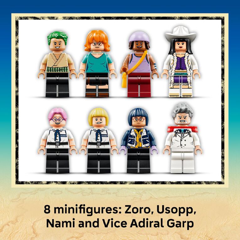 LEGO One Piece Garp's Marine Battleship 75646, , hi-res