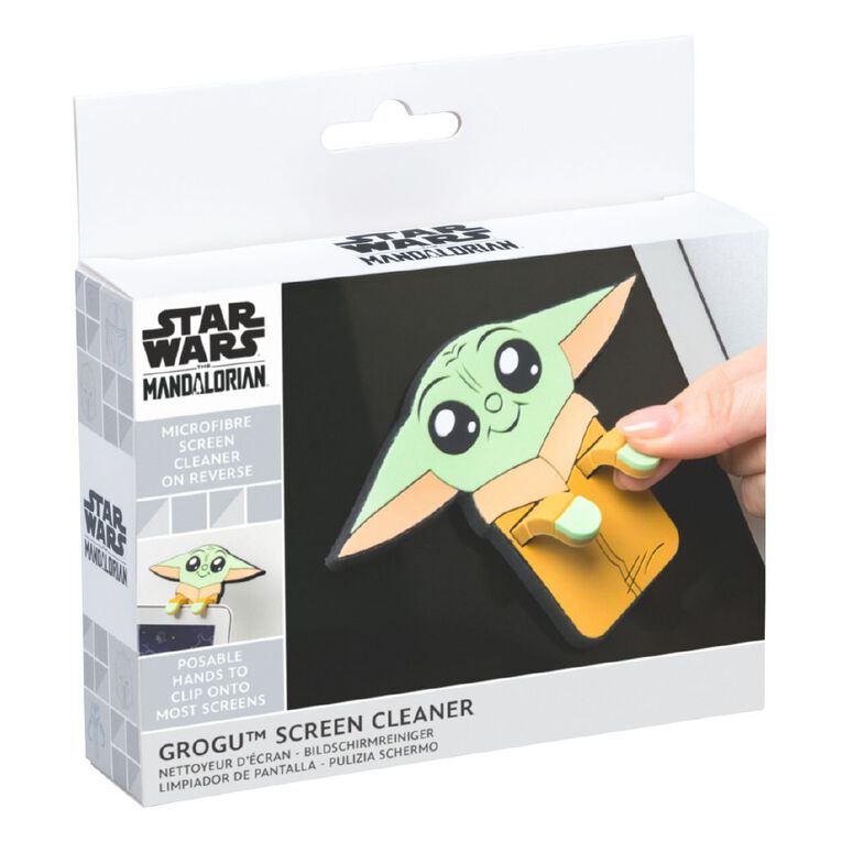 Paladone Star Wars Grogu Clip On Screen Cleaner, , hi-res