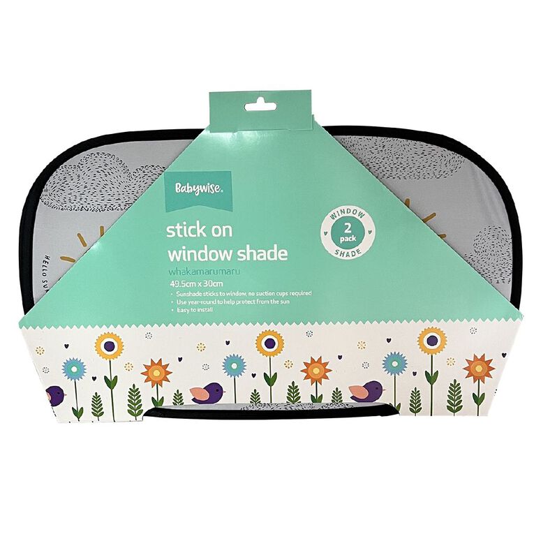 Babywise Stick on Sunshade 2 Pack, , hi-res