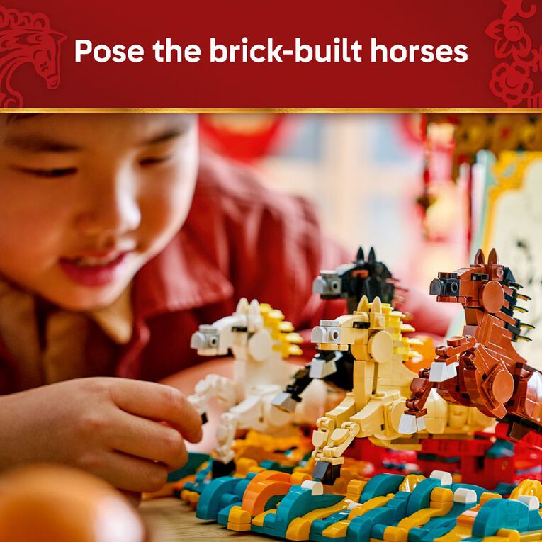 LEGO Chinese Festivals Spring Galloping Horses 80119, , hi-res