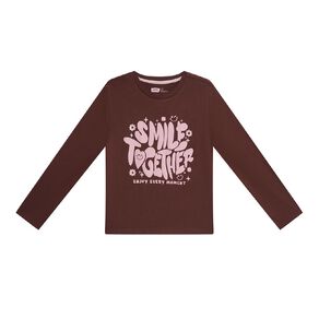 Young Original Relaxed Fit Long Sleeve Printed Tee