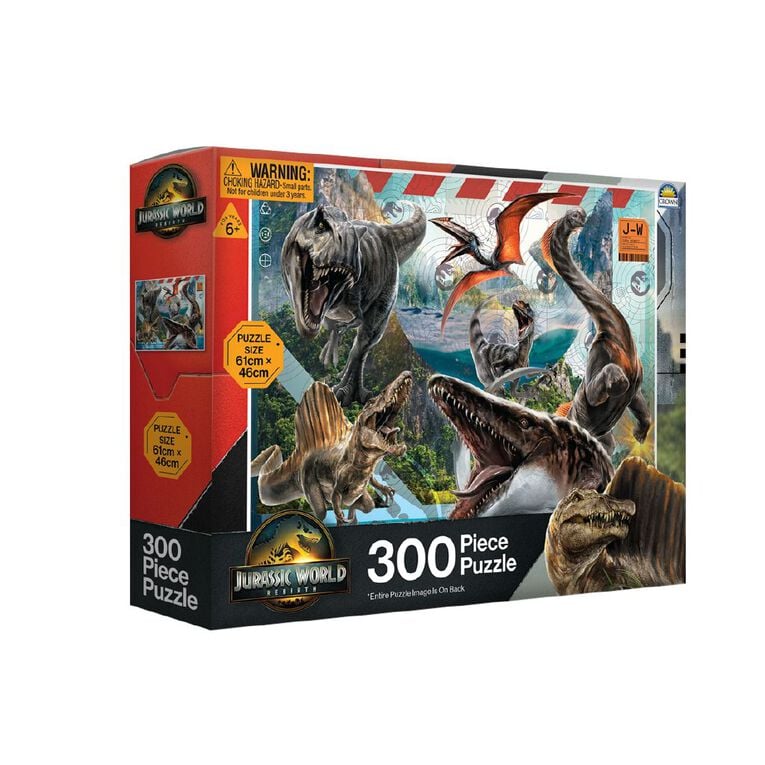 Jurassic World Puzzle 300 Piece Assorted, , hi-res
