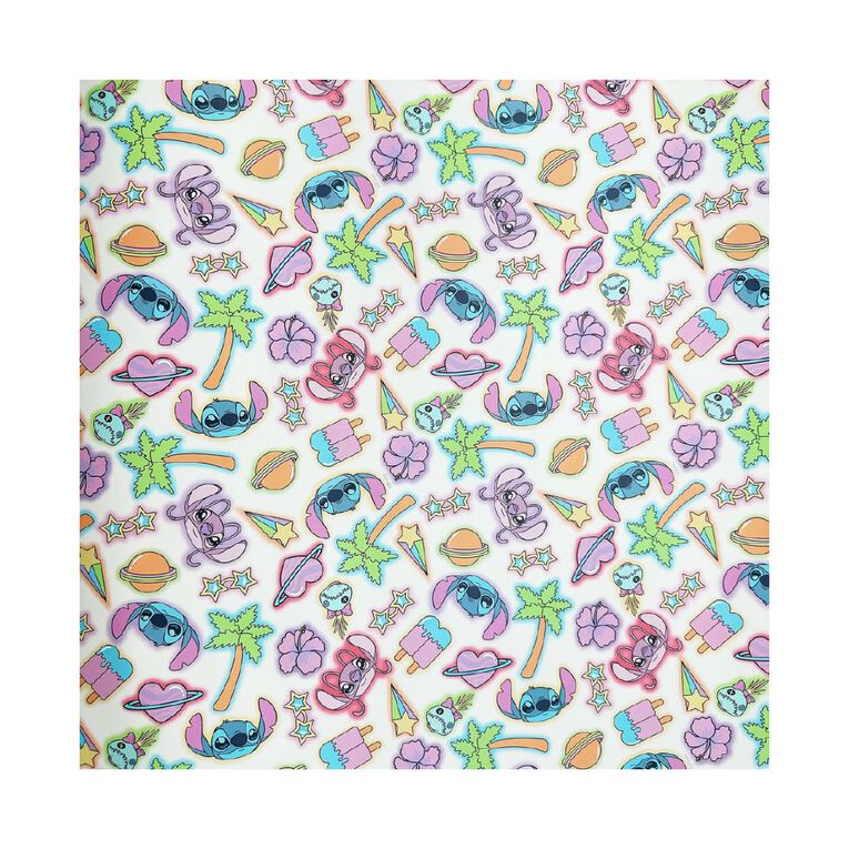Stitch Book Covering 45cm x 1m Pink, , hi-res
