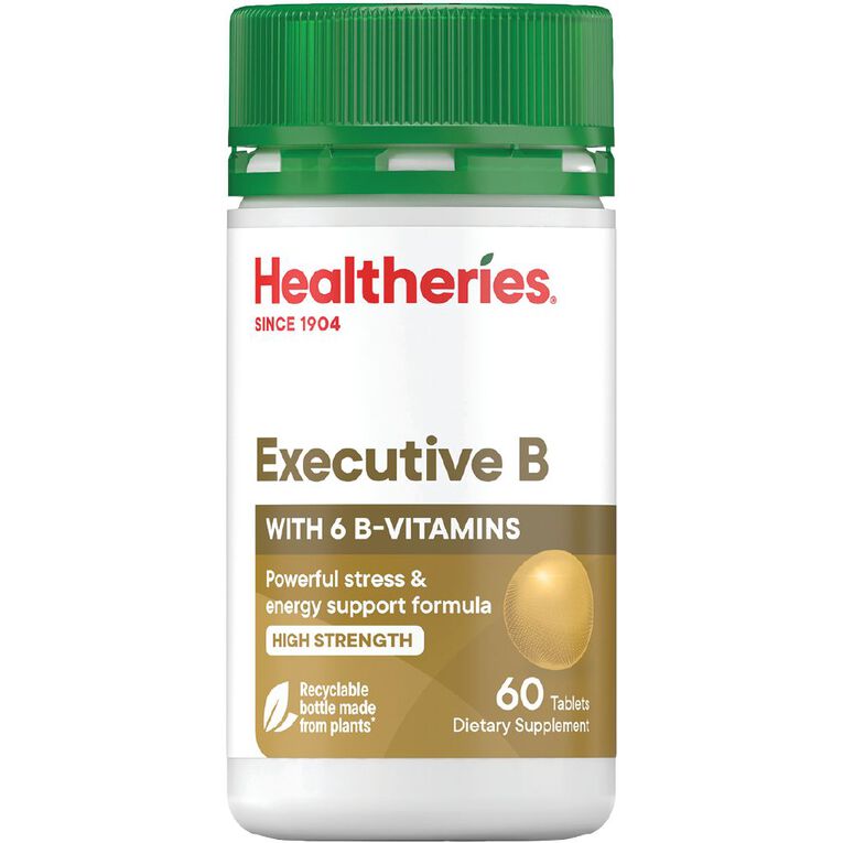 Healtheries Executive B Tablets 60s, , hi-res