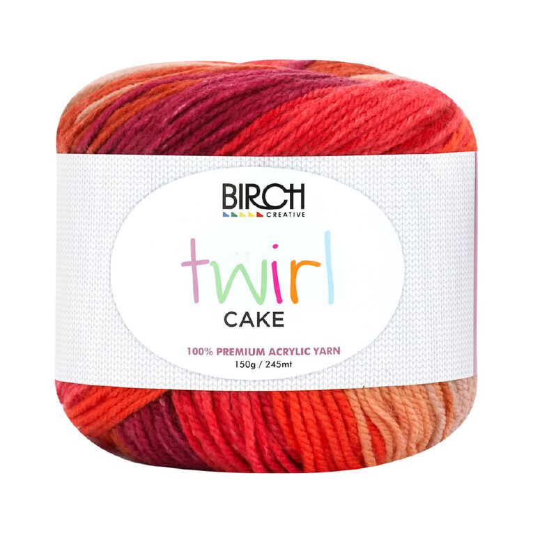 Birch Yarn Twirl Cake 100% Acrylic 150G Rugged Plateau, , hi-res