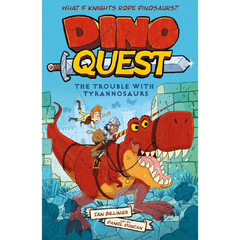 Dino Quest: The Trouble With Tyrannosaurs by Ian Billings, , hi-res