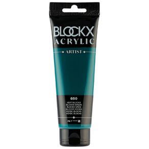 BLOCKX Acrylic Tube 120ml  Green Green