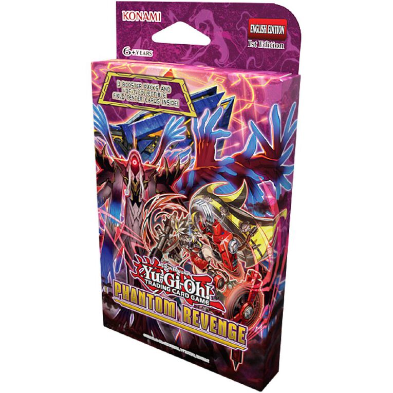 Yu-Gi-Oh! Phantom Revenge 7 x Card 3 Pack Tuckbox, , hi-res