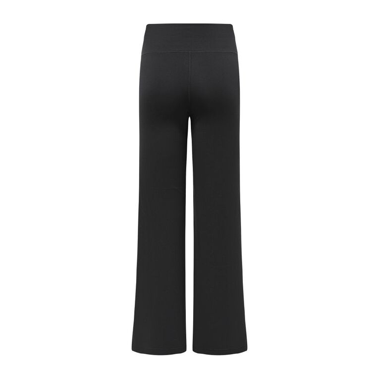 Active Intent Women's Soft Wide Leg Leggings, Black, hi-res