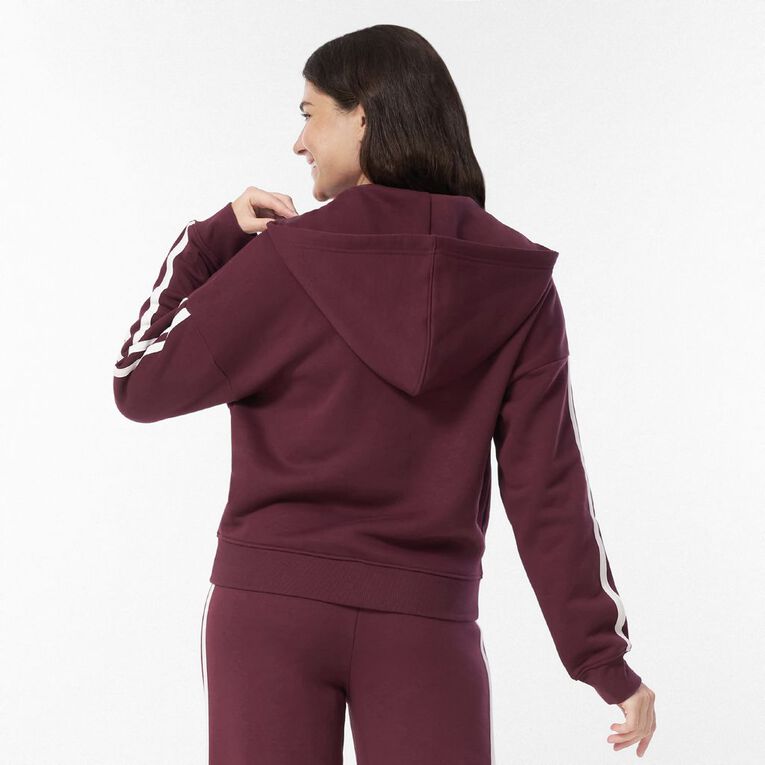 H&H Women's 1/4 Zip Hoodie, Red Dark, hi-res