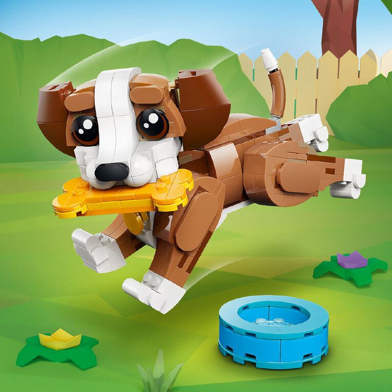 LEGO CREATOR Cute Animals Playful Puppy Dog 31382, , hi-res
