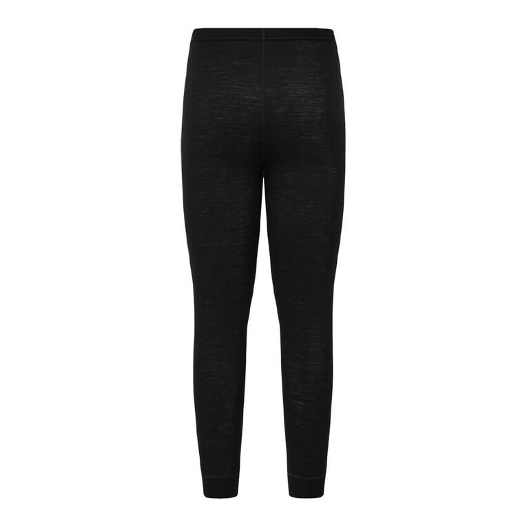 H&H Men's Merino Thermal Long Johns, Black, hi-res