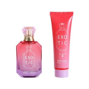 VV Love Exotic EDP Purple Rose 30ml & Body Lotion 50ml