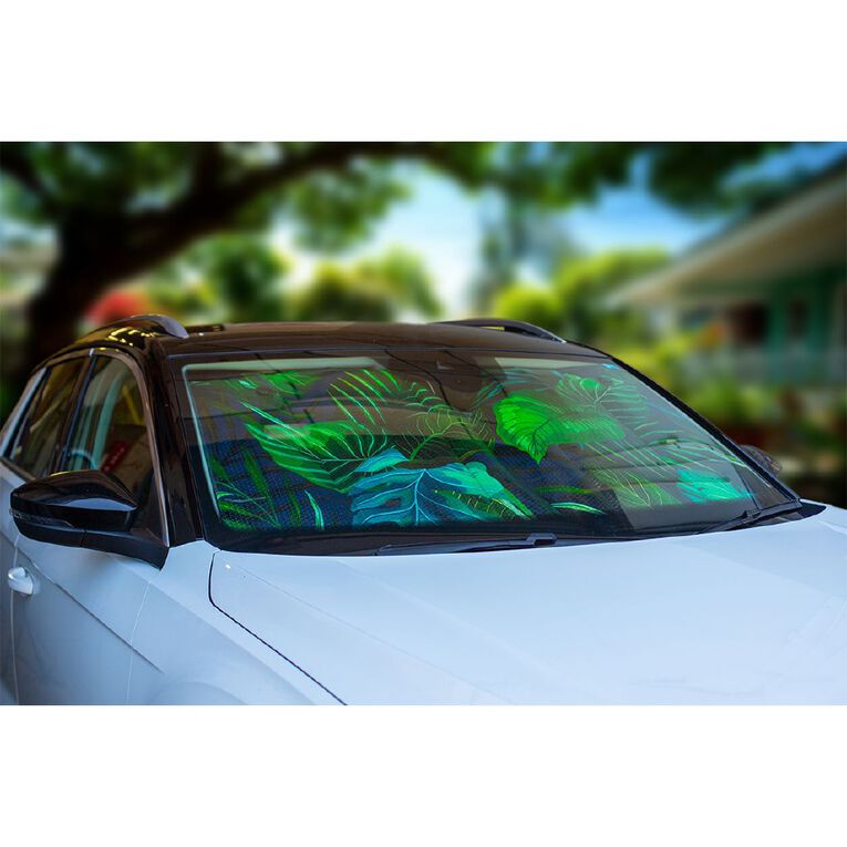 Autoworx Folding Car Monstera Sunshade, , hi-res