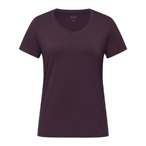H&H Women's Short Sleeve V-Neck Tee