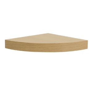 Living & Co Corner Wall Shelf Oak