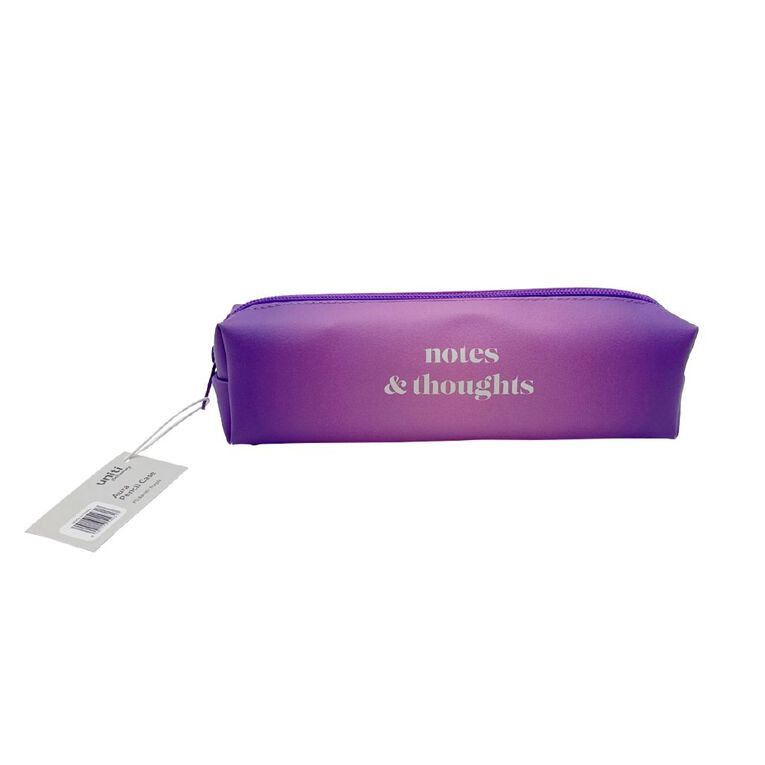 Uniti Adults Aura Purple Pencil Case, , hi-res