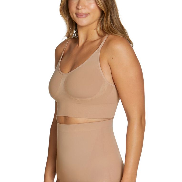 Clio Women's Firm Support Shaping Bralette, Natural, hi-res