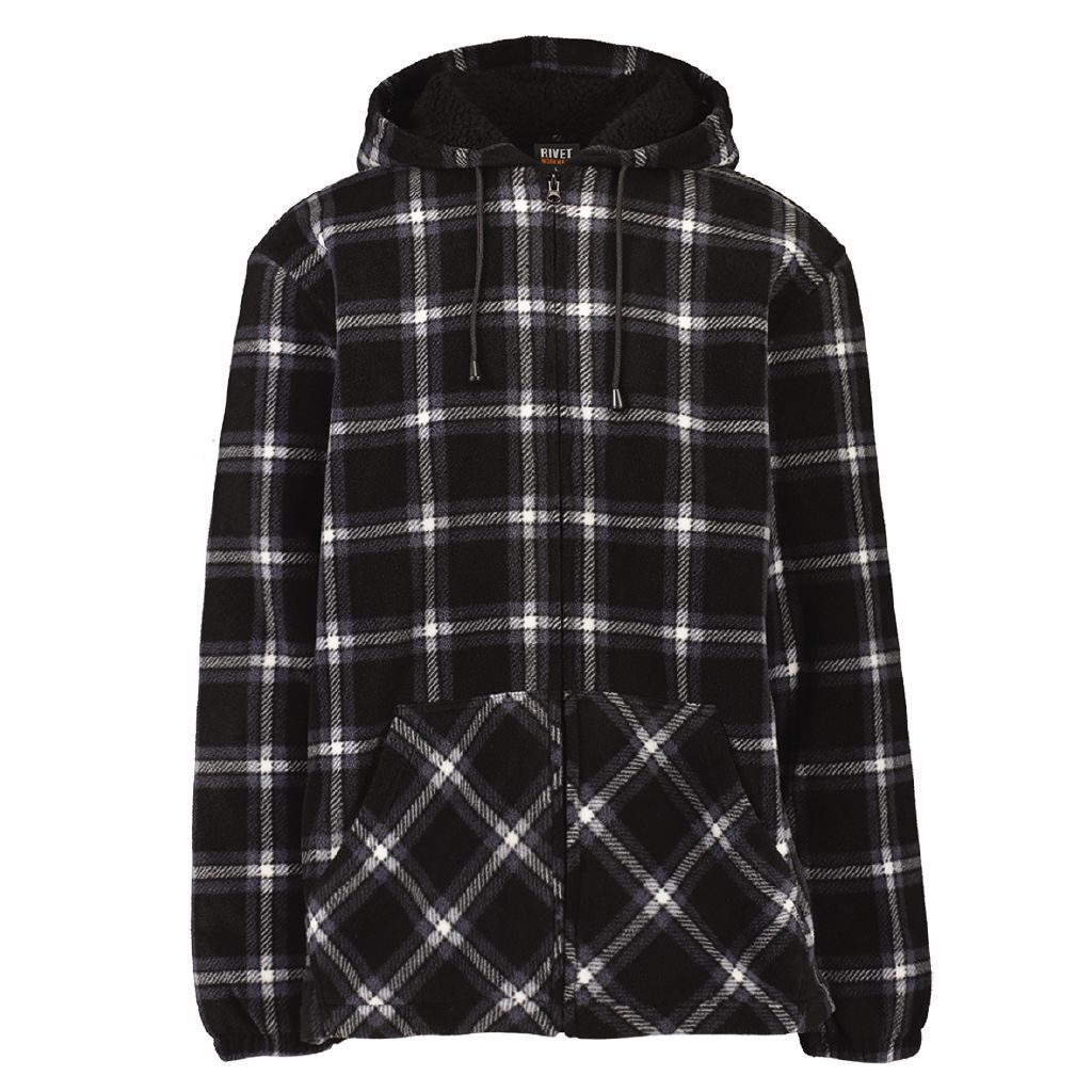 the happy clothing company sherpa hoodie