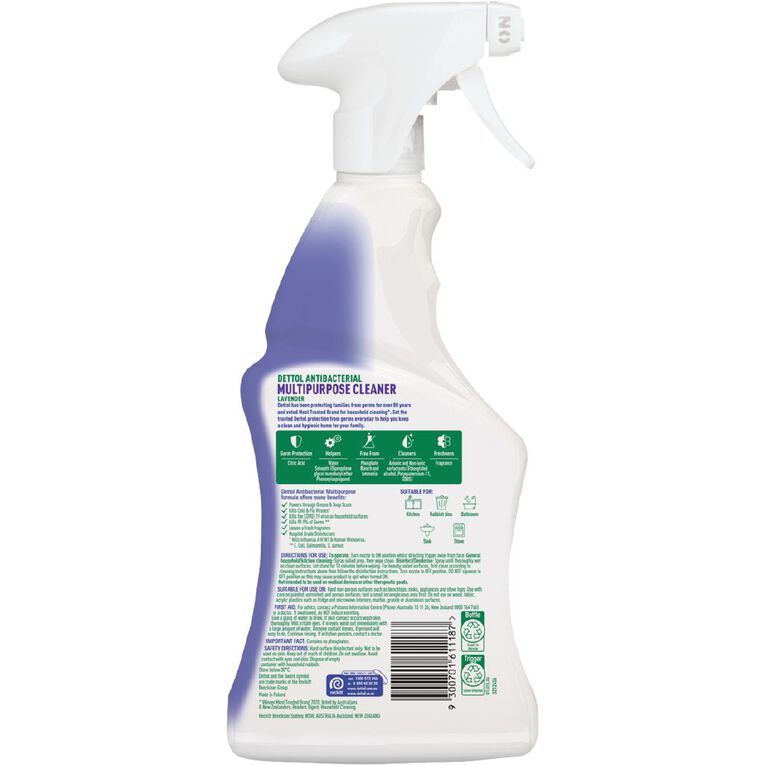 Dettol Multi-Purpose Cleaner Trigger Lavender 500ml, , hi-res