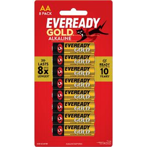 Eveready Gold AA 8PK