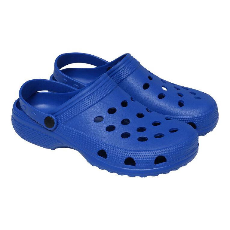 H&H Women's Plain Frog Shoes, Navy, hi-res