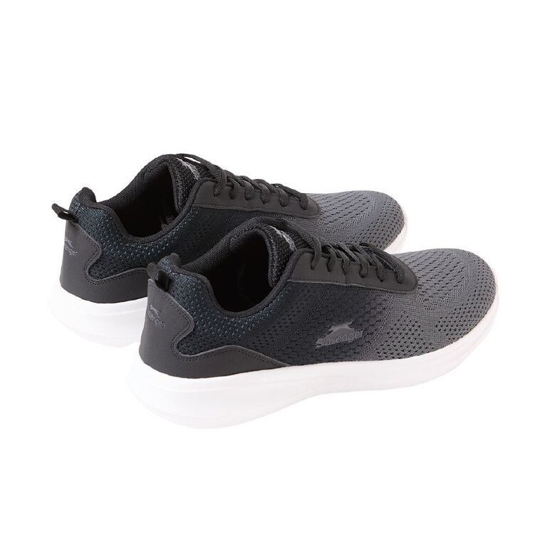 Slazenger Men's Stride Wide Fit Trainers, Grey, hi-res