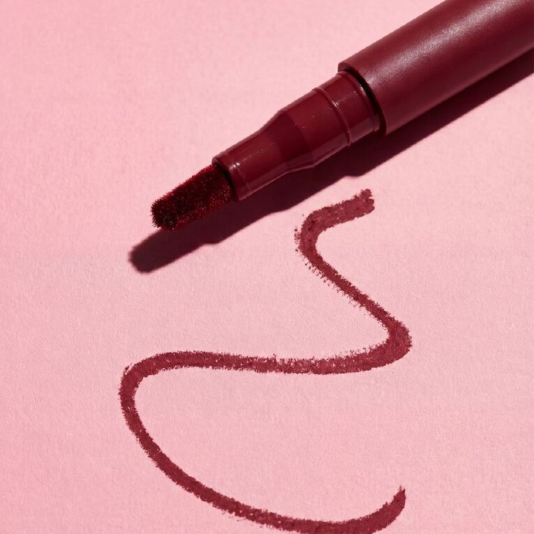 MCoBeauty Lip Stain & Sculpt - Spiced Red, , hi-res