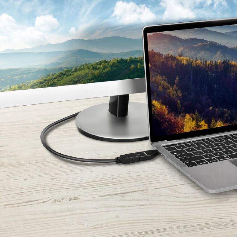 Bonelk USB-C to 4K HDMI Adapter Black Black, , hi-res