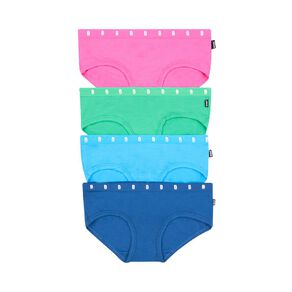 B FOR BONDS Women's Boyleg Briefs 4 Pack