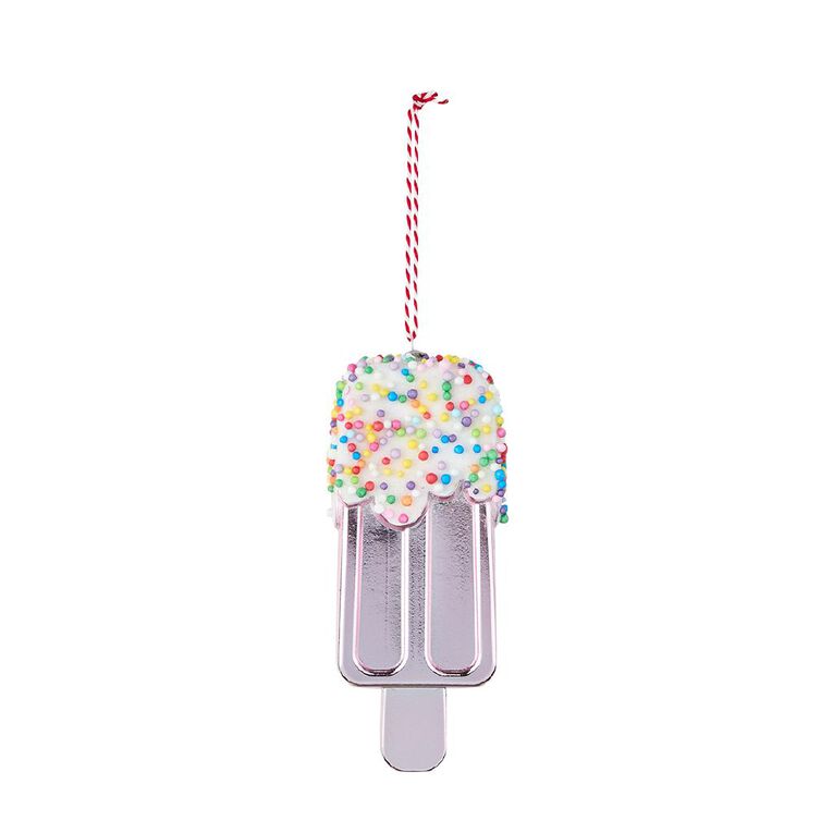 Wonderland Fun Festive Ice Cream 13cm Christmas Decoration Assorted, , hi-res