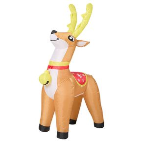 Wonderland Inflatable Reindeer Christmas Decoration 180cm