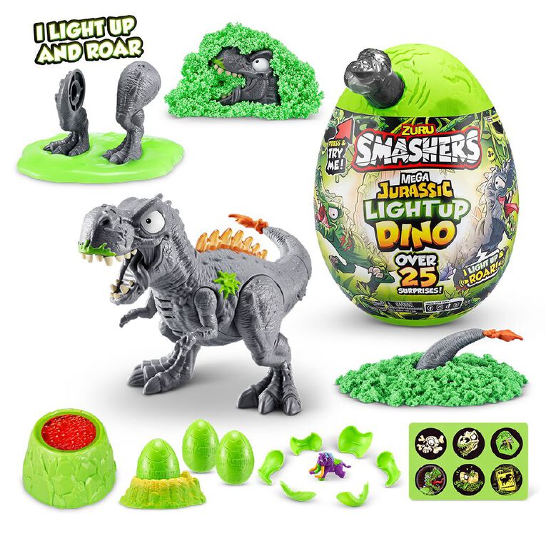 Zuru Smashers Jurassic Series 1 Mega Assorted, , hi-res