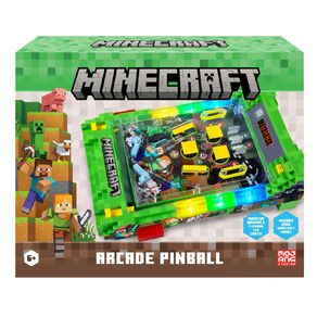 Minecraft Arcade Pinball Overworld