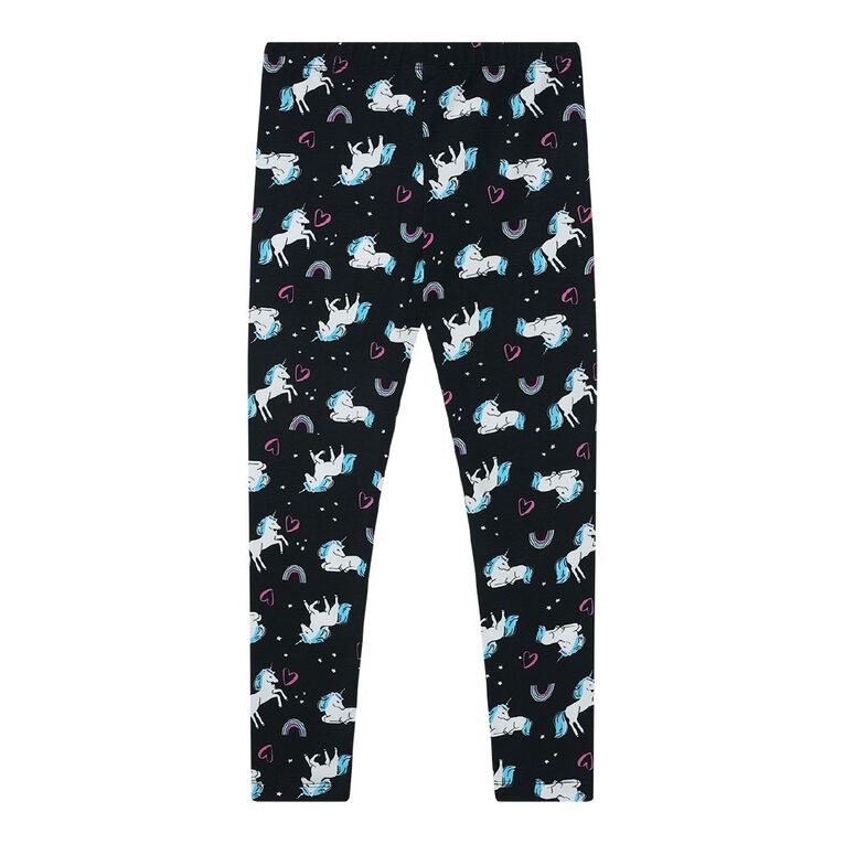 Young Original All Over Print Leggings, Grey Dark UNICORN, hi-res