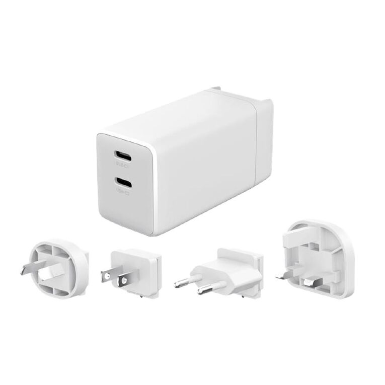 Tech.Inc 60W Gan Travel Adaptor White, , hi-res