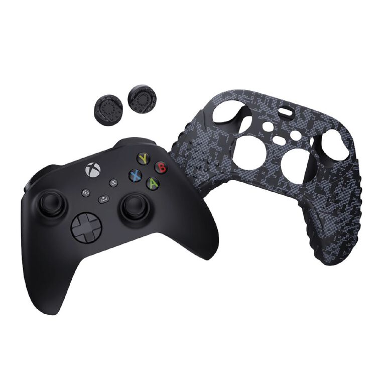 PowerPlay Silicon Grip Pack Digital Camo Xbox, , hi-res