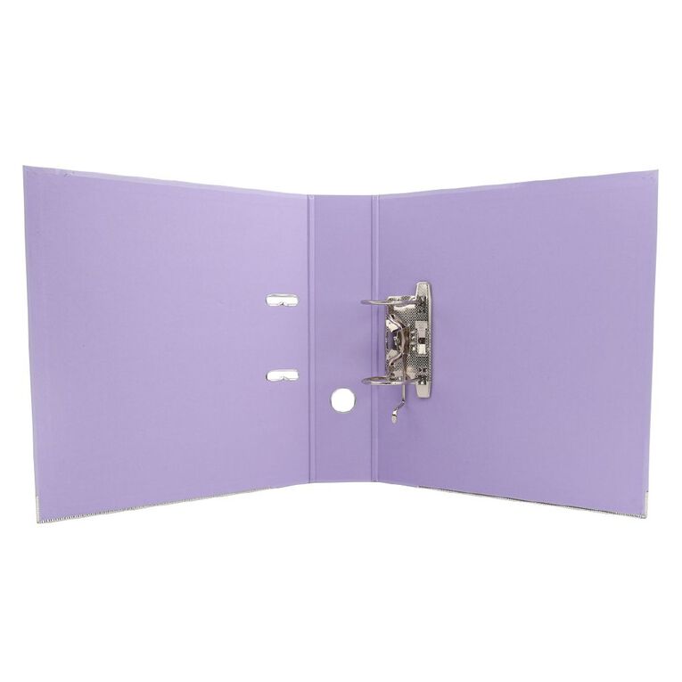 WS Lever Arch File Purple Mid, , hi-res
