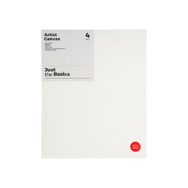 Just the Basics Canvas 16 x 20 Inch, , hi-res