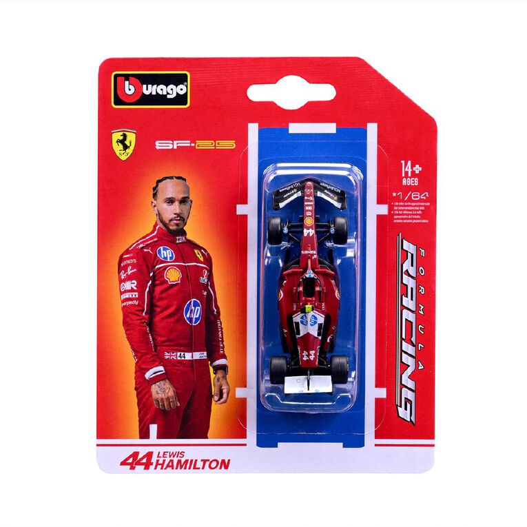 Bburago F1 1:64 Die Cast Teams Assorted, , hi-res