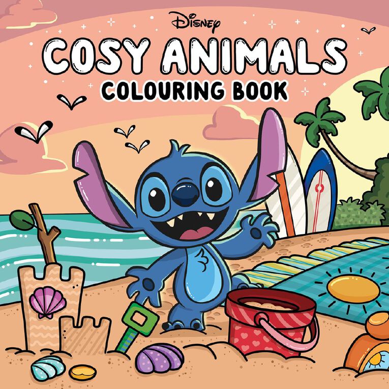 Disney: Cosy Animals Colouring Book, , hi-res