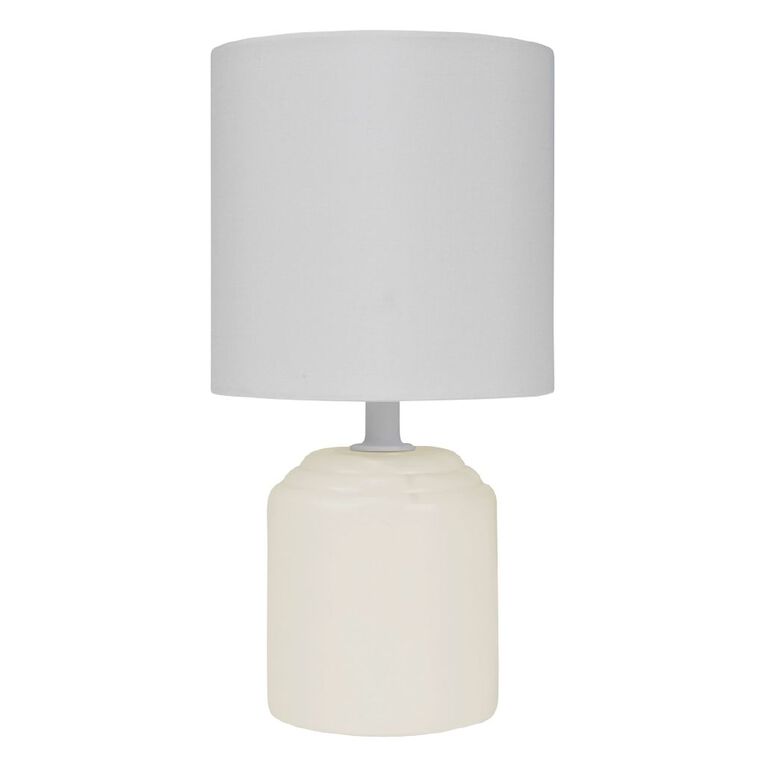 Living & Co Rowan Table Lamp White, , hi-res