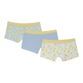 H&H Girls' Shortie Briefs 3 Pack