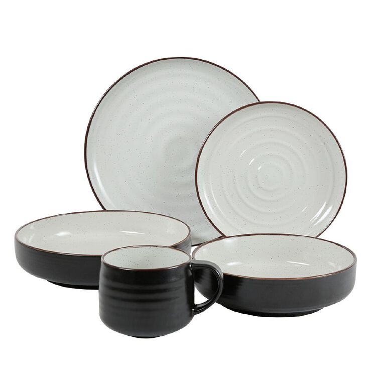 Living & Co Havana Pasta Bowl Black, , hi-res