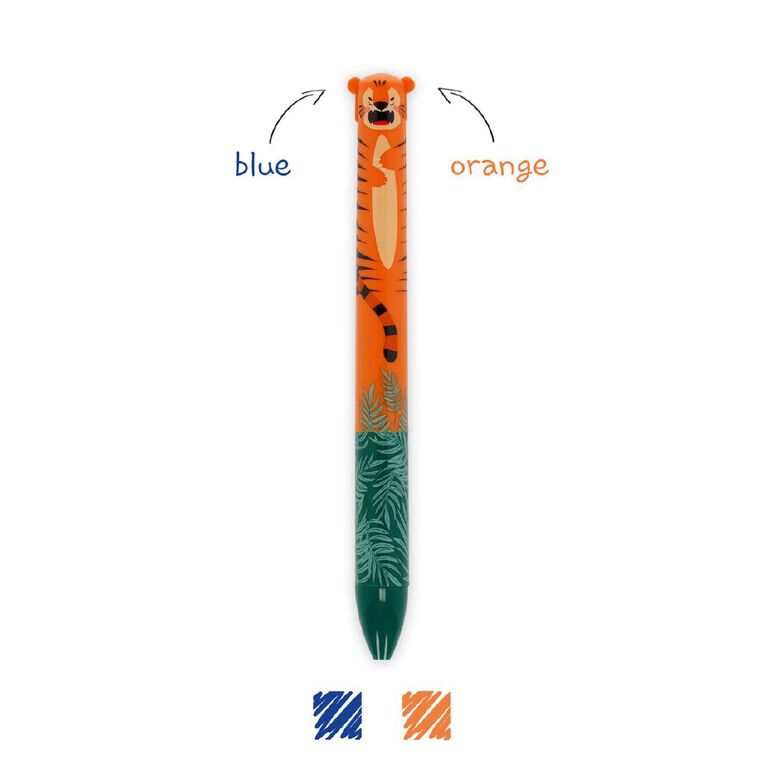 Legami 2 Colour Ballpoint Pen Tiger, , hi-res