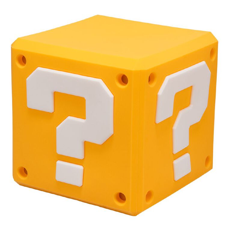 Paladone Super Mario Question Block SquishyGlo Light, , hi-res