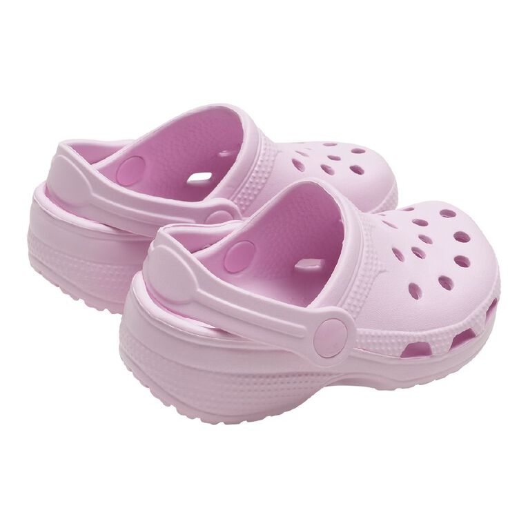 Young Original Infants' Frog Clog Shoes, Pink Light, hi-res